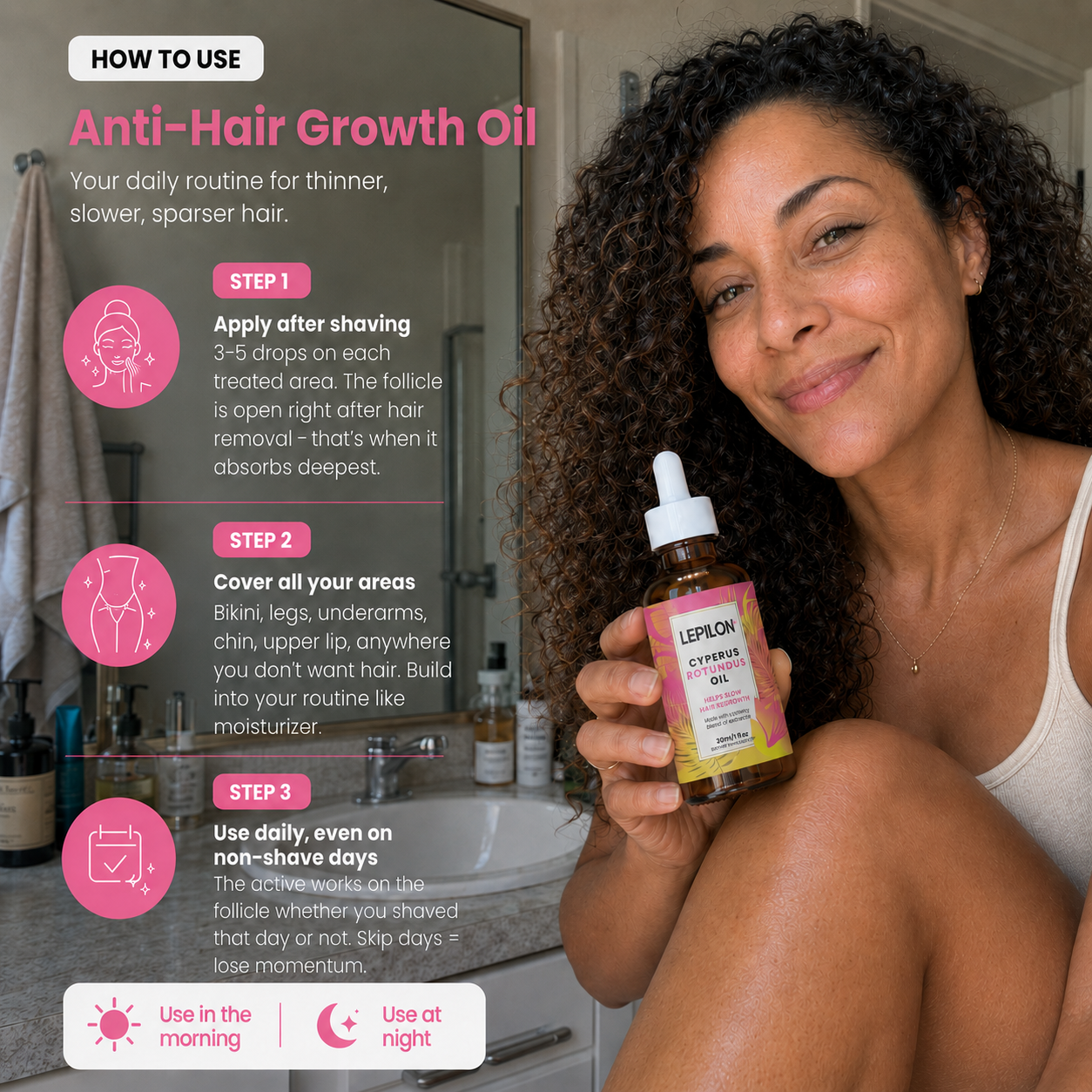 Cyperus Rotundus - Stop Unwanted Hair Growth Naturally