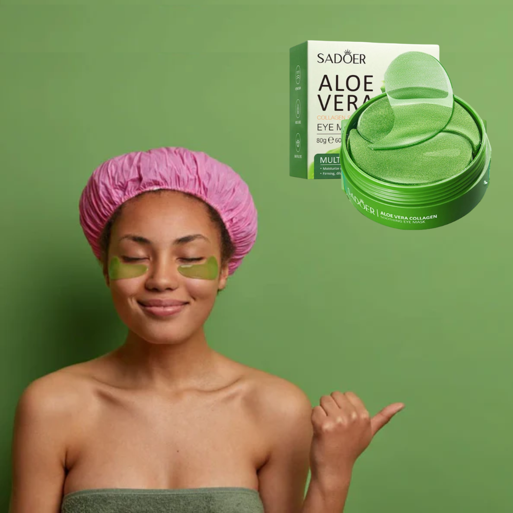 Mascarillas de Ojos de Aloe Vera (60 unidades)