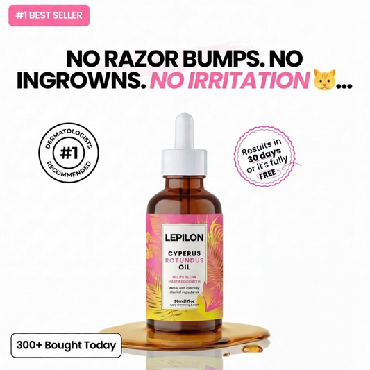 Cyperus Rotundus - Stop Unwanted Hair Growth Naturally